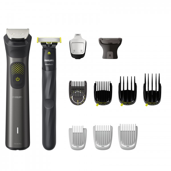 PHILIPS GROOMING KIT ALL IN ONE KIT 2 PEZZI RIFINITORE E ONEBLADE