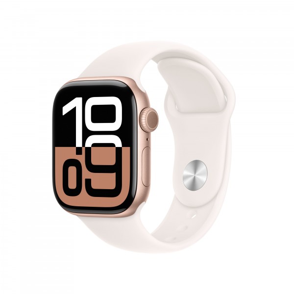WATCH 10 42MM GPS ROSE GOLD ALLUM INIUM SPORT ROSA FARD S/M