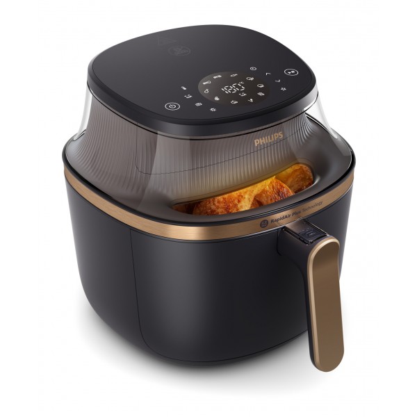 FRIGGITRICE AD ARIA MULTICOOKER L 4.2 LITRI CON FINESTRA E PROGRAMMI