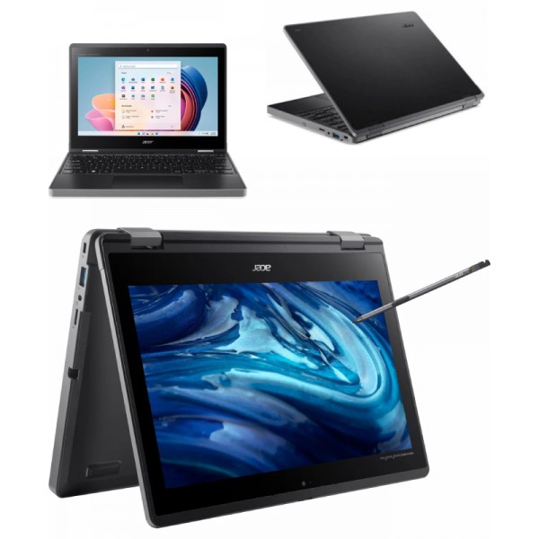 NB 12,2 INTEL N150 8GB UFS128 W11E ACER TRAVELMATE B3 SPIN 12 TOUCH