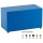POUF RETTANGOLARE 80 CON PIEDINI SIMILPELLE COL. 80X40X H 46CM