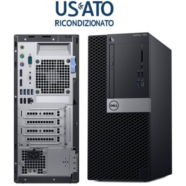 PC REF I7 16GB 512SSD NVME W11P I7-8700 DELL 7060 TOWER