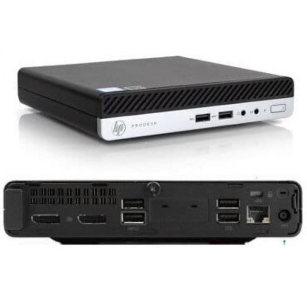 PC REF I5 16GB 256GB SSD DM W11P I5-8500T 400 G4 TINY-MINI