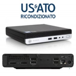 PC REF I5 16GB 512GB NVME DM W11P I5-8500T 400 G4 TINY-MINI