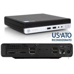 PC REF I5 8GB 256GB SSD NVME W11P I5-9500T 400 G4 TINY-MINI