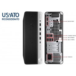 PC REF I5 16GB 256GB SFF W11P I5-10400F 600 G6 VGA 1GB