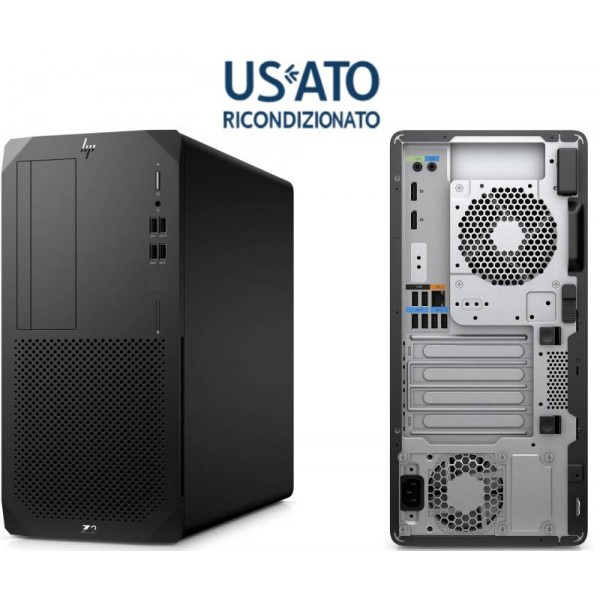 WKST REF I7 16G 512NVME  W11P I7-10700 HP Z2 G5  TOWER