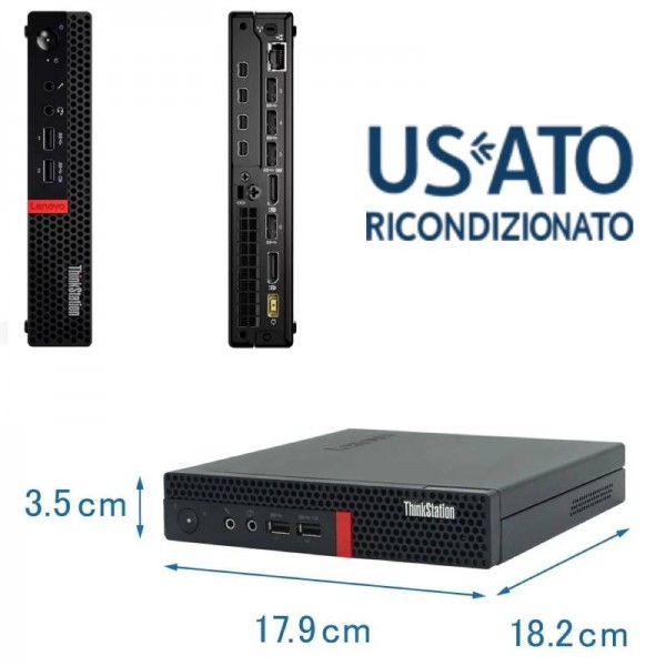 WKST REF I7-7700T  16GB 512SSD W10P T.STATION P320 QUAD. P600 TINY NVME