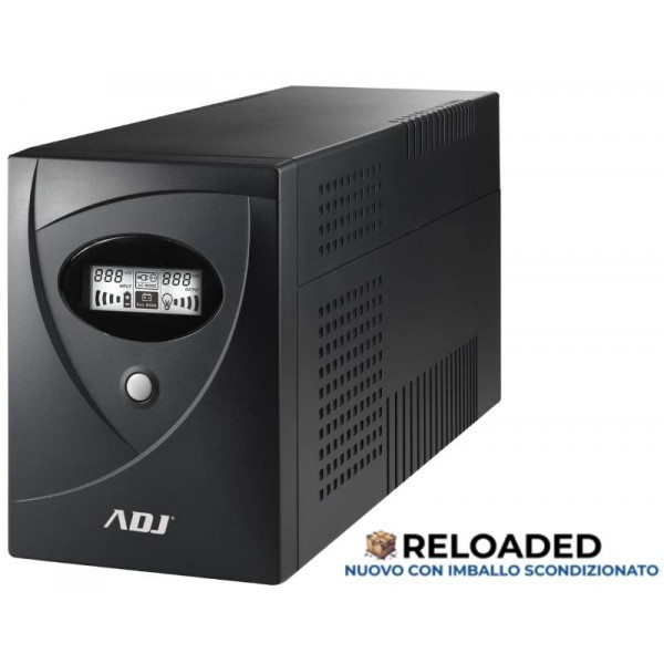 UPS 2 KVA DESKTOP LINE INT.SERVER SERIES LCD CBS ADJ SCAT.DANNEGGIATA