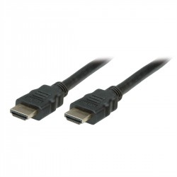 CAVO HDMI+ETHERNET 4K 1MT M/M BK HDR