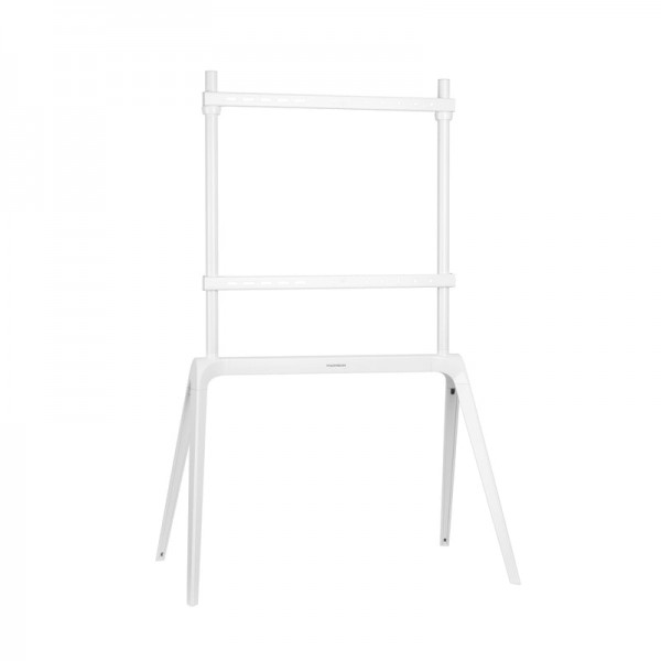 STAFFA  PAVIMENTO PER TV 55-86 LOAD 60KG 600X400 BIANCO METAL