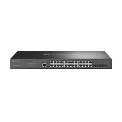 SWITCH 24P GIGABIT POE+ 4SLOT SFP 10GE 1P RJ45/MICRO USB MANAGED L2+