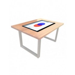 TAVOLO TOUCH 43 KIDS INTERATTIVO ANDROID ALTEZZA BAMBINO PIANO LEGNO