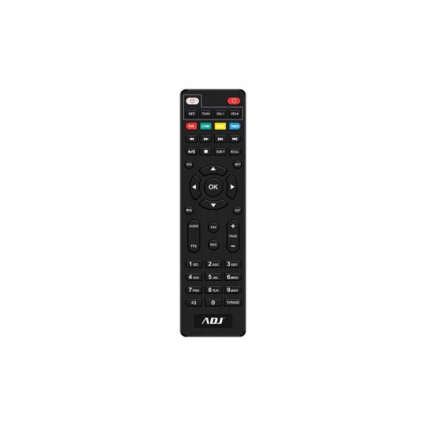 TELECOMANDO RICAMBIO PER DVBT2 ADJ 191-00001