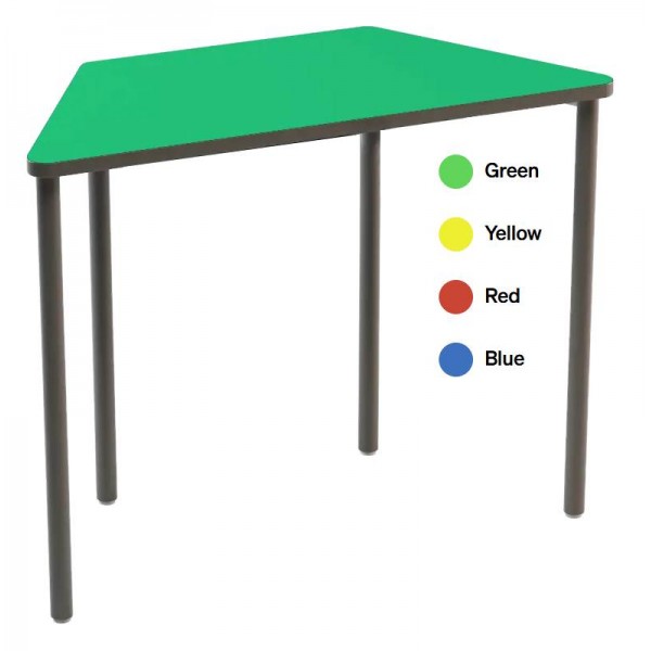 BANCO MODULARE TRAPEZOIDALE CON PIA NO DI LAVORO MULTISTRATO 120X60