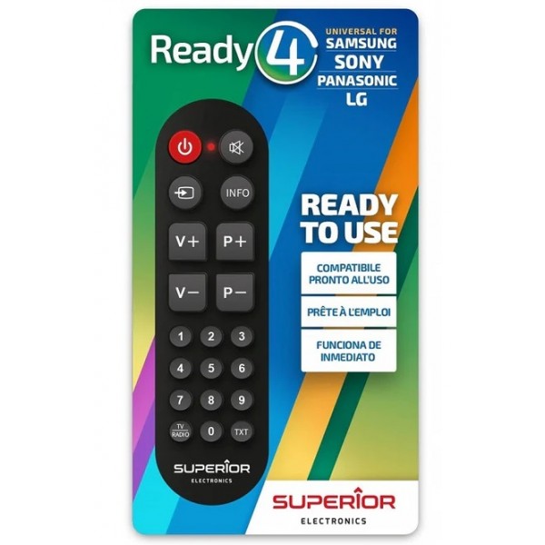 TELECOMANDO UNIVERSALE SUPERIOR SAMSUNG PANASONIC LG SONY PHILIPS