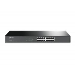 SWITCH 16P GIGABIT RACK MOUNTABLE S TEEL CASE TPLINK