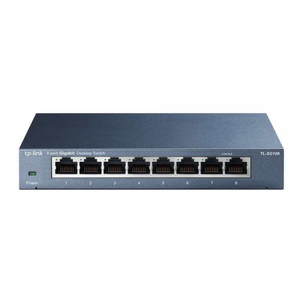 SWITCH 8P GIGABIT V3.0  METAL CASE