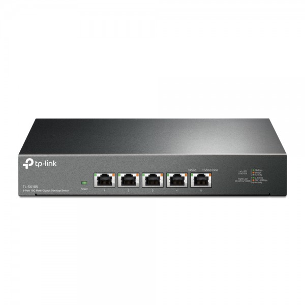 SWITCH 5P MULTI-GIGABIT RJ45 SENZA VENTOLA PLUG&PLAY