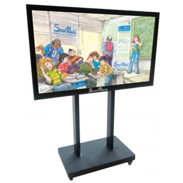 TROLLEY PER MONITOR DA 42A 75 REG OLABILE IN ALTEZZA CON 4 RUOTE