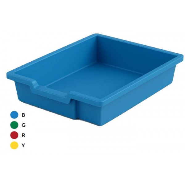 VASCHETTA PICCOLA COLORATA IN POLIPROPILENE DIM.31,2X43X H 7,5