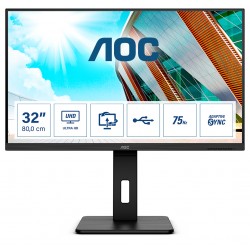 MONITOR 31.5" VA 4K DP HDMI HUB USB AOC U32P REG ALTEZZA PIVOT MM