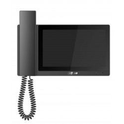 VIDEOCITOFONO UNITa' INTERNA LCD 7 NERO IP TOUCH SCREEN PARETE SD