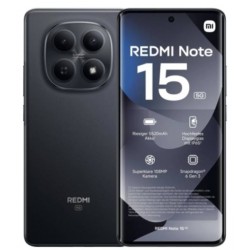 SM XIAOMI REDMI NOTE 15 5G BLACK 6,77 8+256GB MIDNIGHT BLACK
