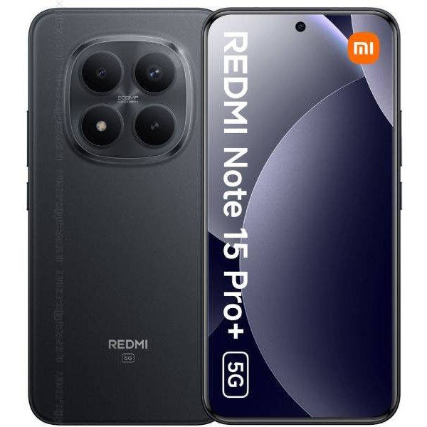 SM XIAOMI REDMI NOTE 15+ 5G BLACK 6,83 12+512GB MIDNIGHT BLACK