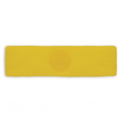 * FASCIA TERGISUDORE IN SPUGNA Giallo