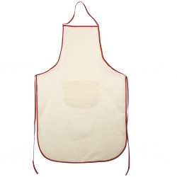 GREMBIULE DA CUCINA IN COTONE (90 Rosso