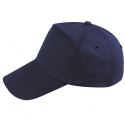 CAPPELLINO 7 PANNELLI IN 100% COTONE Blu navy