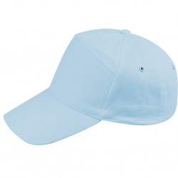 CAPPELLINO 7 PANNELLI IN 100% COTONE Sky blue