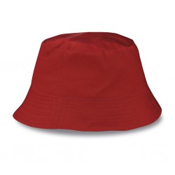 CAPPELLINO MIRAMARE IN 100% COTONE Rosso