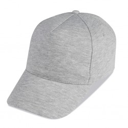 CAPPELLINO GOLF 5 PANNELLI JERSEY IN 95% POLIESTERE - 5% SPANDEX Grigio