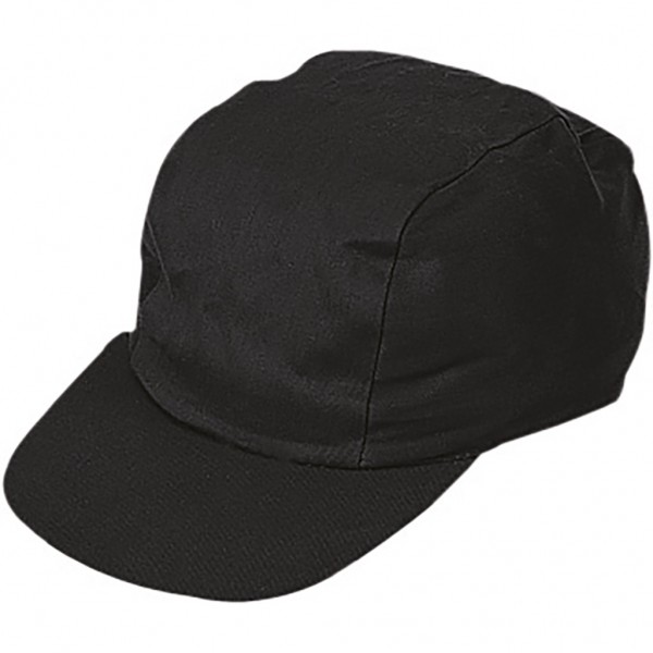 CAPPELLINO CICLISTA IN 100% COTONE Nero