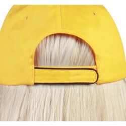 CAPPELLINO 5 PANNELLI PIPING IN COTONE 100%