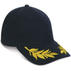 CAPPELLINO 6 PANNELLI IN 100% COTONE Blu navy