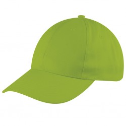 CAPPELLINO 6 PANNELLI IN 80% POLIESTERE - 20% COTONE Verde Acido