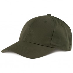 CAPPELLINO 6 PANNELLI IN 80% POLIESTERE - 20% COTONE Verde militare