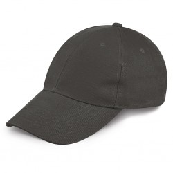 CAPPELLINO 6 PANNELLI IN 100% COTONE PESANTE PETTINATO Grigio