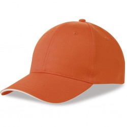 CAPPELLINO 6 PANNELLI SANDWICH IN 80% POLIESTERE - 20% COTONE Arancione