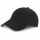CAPPELLINO 6 PANNELLI IN 100% COTONE PESANTE PETTINATO Nero