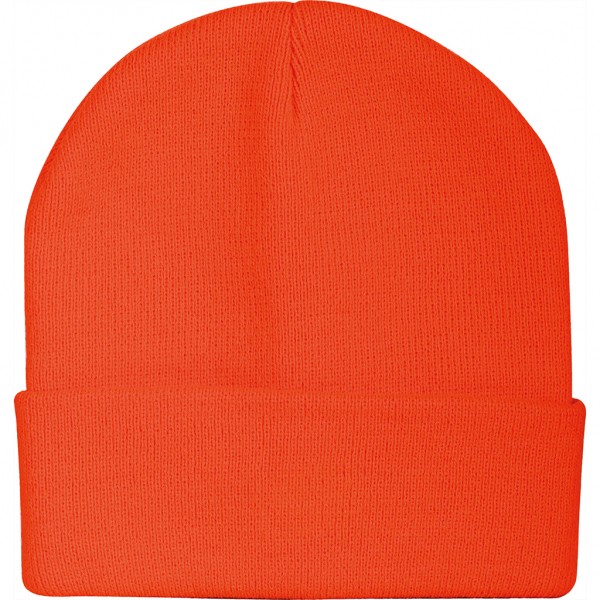 CAPPELLINO ZUCCOTTO IN ACRILICO arancione FLUO