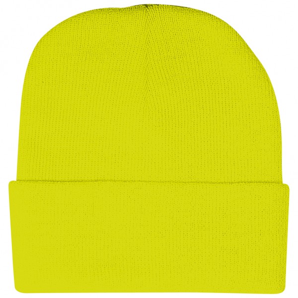 CAPPELLINO ZUCCOTTO IN ACRILICO giallo FLUO