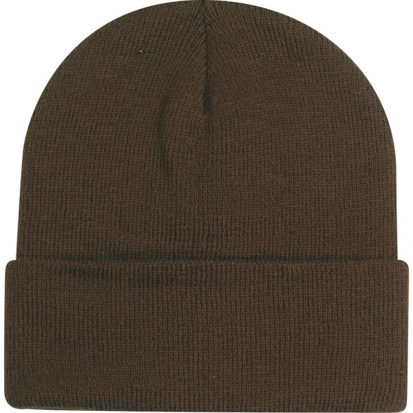 CAPPELLINO ZUCCOTTO IN ACRILICO Marrone