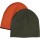 CAPPELLINO DOUBLE FACE IN ACRILICO Verde militare