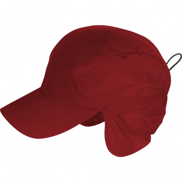 CAPPELLINO 4 PANNELLI IN PILE E POLIESTERE Rosso