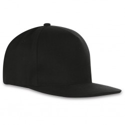 CAPPELLINO RAPPER 5 PANNELLI IN 100% COTONE Nero