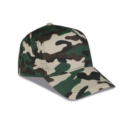 CAPPELLINO GOLF 5 PANNELLI MIMETICO IN 100% COTONE